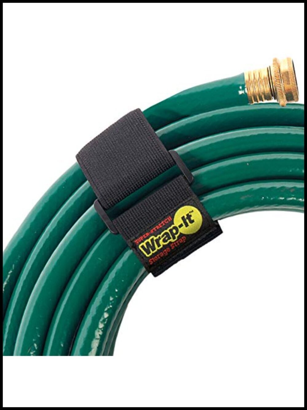 Elastic Hook and Loop Cinch Straps 18" 6 Pack Cord Organizer Cable Wrap